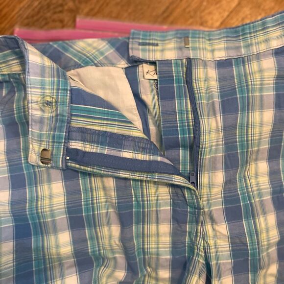Kim Rogers Plaid Boho Womans Bermuda Shorts Size 12 - Picture 6 of 6